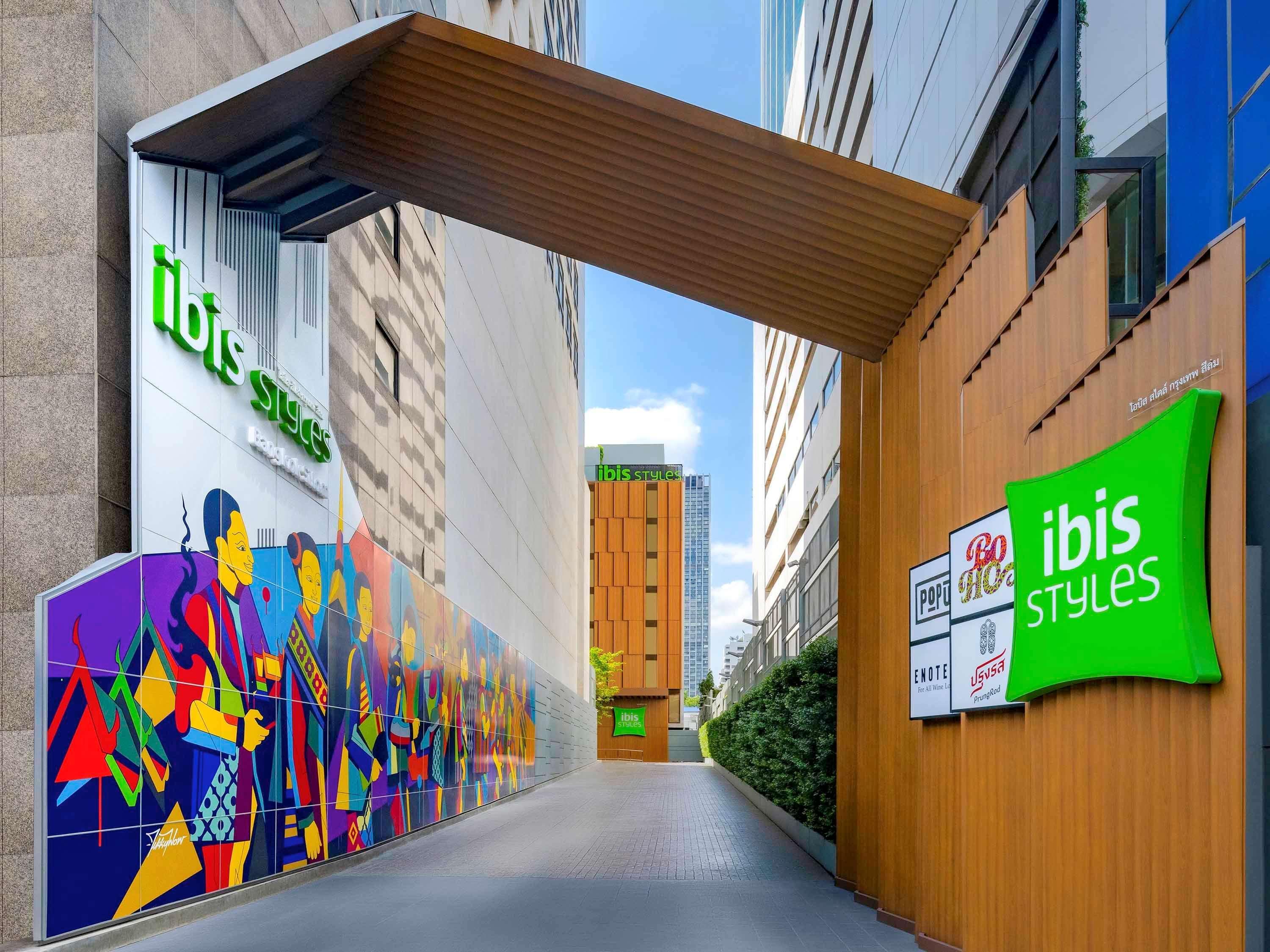 Ibis Styles Bangkok Silom Otel Dış mekan fotoğraf
